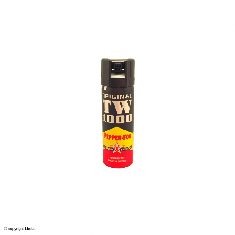 Bombe lacrymogène gaz au poivre TW1000 Pepper-Fog 63 ml  BOMBES LACRYMOGÈNES 63-75 ML à 11,35 €