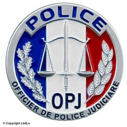 Médaille POLICE OPJ 4,7 cm  PORTE-MÉDAILLES à 6,00 €