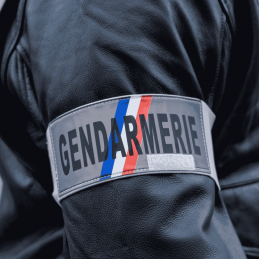 Brassard GENDARMERIE réglable rétro (avec RIO fixe)  BRASSARDS ET BANDEAUX à 11,10 €