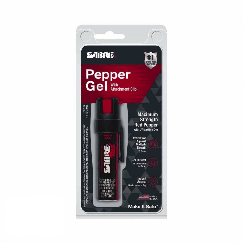 Bombe lacrymogène de poche Sabre Red Pepper Spray 16,2 ml - Traceur UV  BOMBES LACRYMOGÈNE DE POCHE à 9,95 €