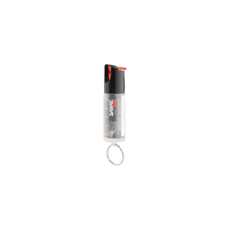 Bombe lacrymogène porte-clés Sabre Red 3 en 1 OC + CS + UV 16,2 ml - Jet filaire  BOMBES LACRYMOGÈNE DE POCHE à 12,00 €