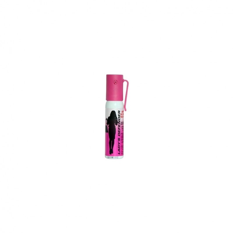Bombe lacrymogène Lady's Defender gaz CS 25 ml - Spécial femme  DÉFENSE FEMME à 6,50 €