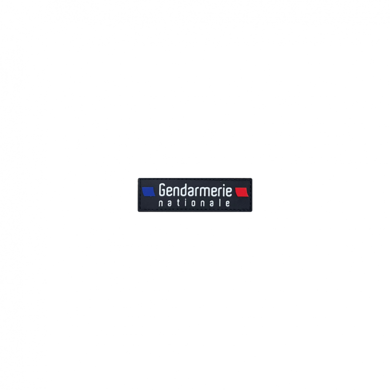 Patch PVC 10 x 3 cm GENDARMERIE NATIONALE  MÉDAILLES POLICE & GENDARMERIE à 5,00 €