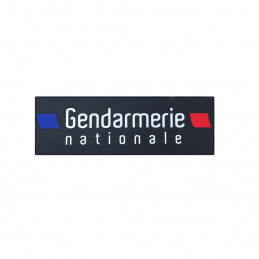 Patch PVC 24 x 8 cm GENDARMERIE NATIONALE  BRASSARDS ET BANDEAUX à 8,50 €