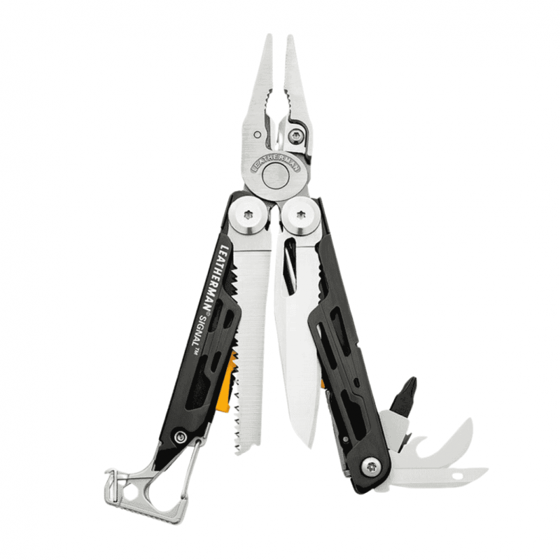 Pince Leatherman SIGNAL noire en boite avec étui PINCES MULTIFONCTIONS ET LEATHERMAN à 159,00 € Pince Leatherman SIGNAL noire en boite avec étui PINCES MULTIFONCTIONS ET LEATHERMAN à 159,00 €