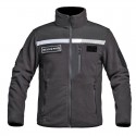 Veste polaire HV-TAPE Sécu-One SÉCURITÉ PRIVÉE noir (avec velcro côté coeur)