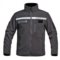 Veste polaire HV-TAPE Sécu-One SÉCURITÉ PRIVÉE noir (avec velcro côté coeur)  VÊTEMENT AGENT DE SÉCURITÉ PRIVÉE à 47,50 €