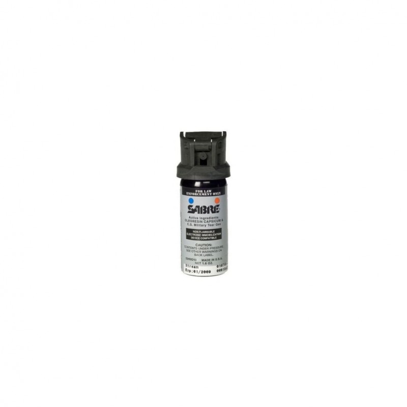 Bombe lacrymogène Sabre Red Advanced MK-2 2 en 1 OC + CS 48 ml - Jet, traceur UV  BOMBES LACRYMOGÈNES 40-50 ML à 18,00 €
