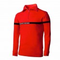 Chemise F1 SSIAP rouge bande marine