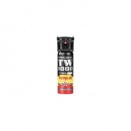 Bombe lacrymogène mousse poivre TW1000 Pepper-Foam 63 ml - Portée 3 à 4 m TW 1000 BOMBES LACRYMOGÈNES 63-75 ML à 17,70 €