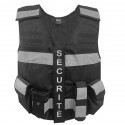 Gilet MULTIPOCKET haute visibilité SÉCURITÉ PRIVÉE Ready 24