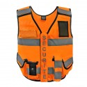 Gilet MULTIPOCKET haute visibilité SÉCURITÉ PRIVÉE Ready 24