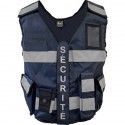 Gilet MULTIPOCKET haute visibilité SÉCURITÉ PRIVÉE Ready 24