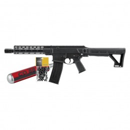 Pistolet à balles caoutchouc T4E carabine cal.68 Full Auto 16 J - Pack 100 billes + CO2 88 g  Pistolet à balles caoutchouc à ...