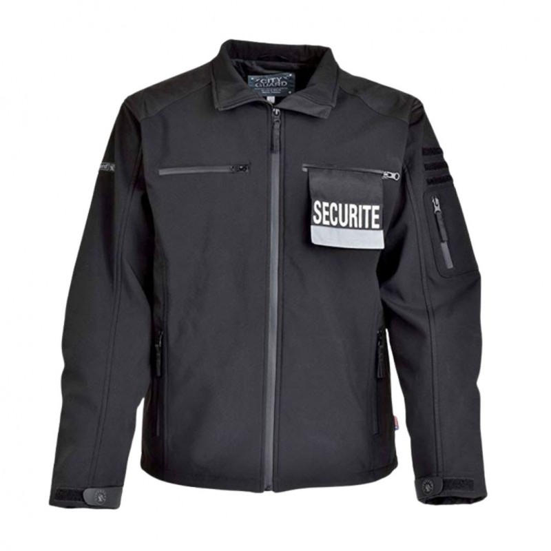 Softshell SECURITE noir  POLAIRES - SOFTSHELLS - PARKAS à 73,00 €