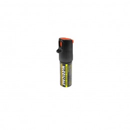 Bombe lacrymogène de poche Hurricane jet poivre 15 ml - noir  BOMBES LACRYMOGÈNE DE POCHE à 8,50 €