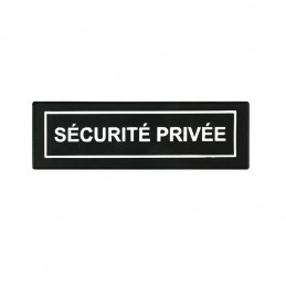 Bandeau SÉCU-ONE 30 x 9,5 cm SÉCURITÉ PRIVÉE blanc rétro-réfléchissant  READY 24 à 8,00 €