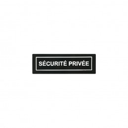 Bandeau SÉCU-ONE 13 x 5 cm SÉCURITÉ PRIVÉE blanc rétro-réfléchissant  READY 24 à 4,00 €