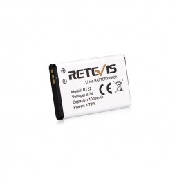 Batterie pour Retevis RT622  RADIOS à 4,17 €