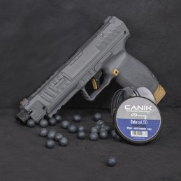 Pistolet à balles caoutchouc CANIK SFX Competition cal.50 18 J - Mallette + 50 billes  Pistolet à balles caoutchouc à 169,90 €