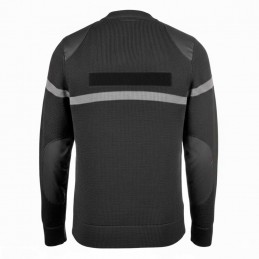 Pull SÉCURITÉ PRIVÉE noir bande grise FIRST EXPERT LBDLS SOLDES à 41,50 €