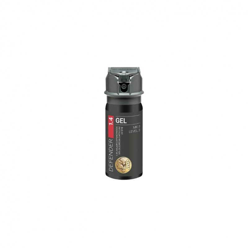Bombe lacrymogène ASP Defender LE 1.4 OC MK3 Gel - 66 ml, portée 4,5 m  BOMBES LACRYMOGÈNES 63-75 ML à 25,00 €