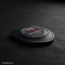 Porte médaille ceinture cuir noir  PORTE-MÉDAILLES à 7,00 €