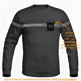 Sweat-shirt BLACKGREY SÉCURITÉ PRIVÉE conforme décret READY 24  READY 24 à 25,20 €