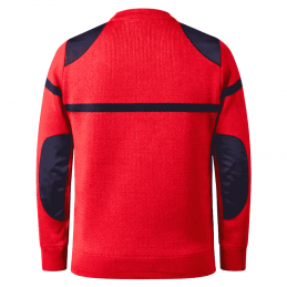 Pull SSIAP FIRST rouge bande marine LBDLS SSIAP PULLS à 35,80 €