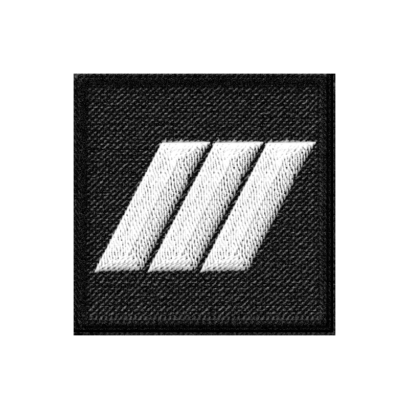 Grade de poitrine tissu Sous Brigadier 3 chevrons  GRADES ET FOURREAUX à 2,70 €