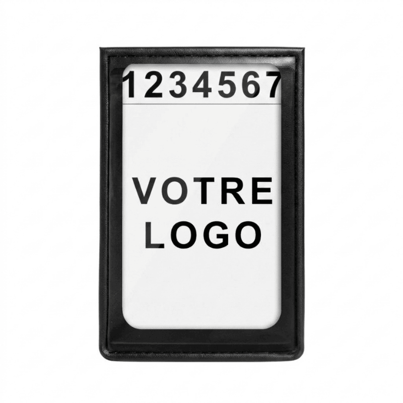 Porte carte NUB 86 x 54 velcro crochet  READY 24 à 1,70 €