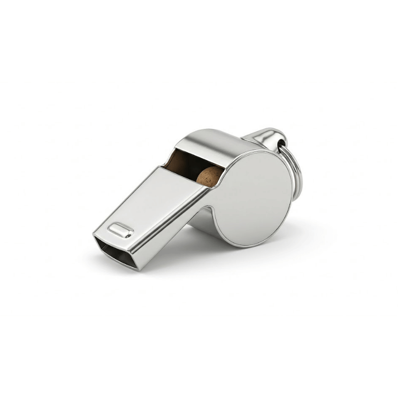 Sifflet homologué Police, bout pointu  ÉQUIPEMENTS POLICE à 9,00 €