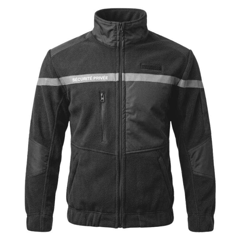 Polaire BLACKGREY SÉCURITÉ PRIVÉE conforme décret READY 24 personnalisable  POLAIRES - SOFTSHELLS - PARKAS à 39,95 €