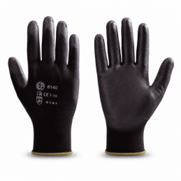 Gants de palpation sureté paume enduite en PU, lot de 10 paires  GANTS à 12,50 €