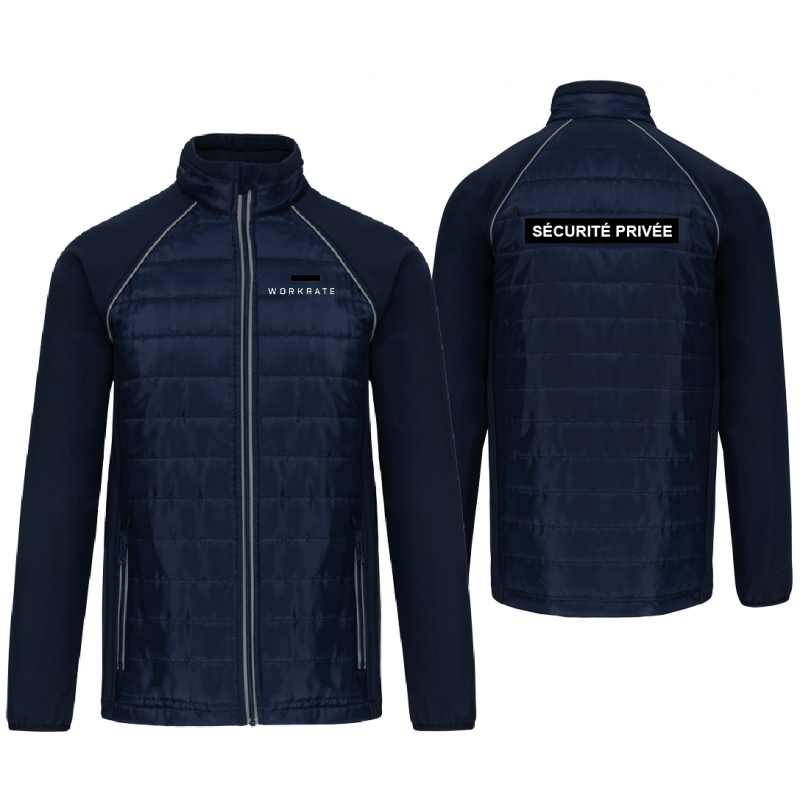 Softshell DTD bleu marine WORKRATE (Stock client)  ACCUEIL à 0,00 €