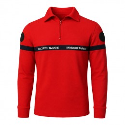 Chemise F1 SSIAP UNIVERSITE PARIS 1 (broderie + velcros)  ACCUEIL à 29,96 €
