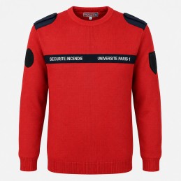 Pull SSIAP UNIVERSITE PARIS 1 (broderie + velcros)  ACCUEIL à 46,61 €