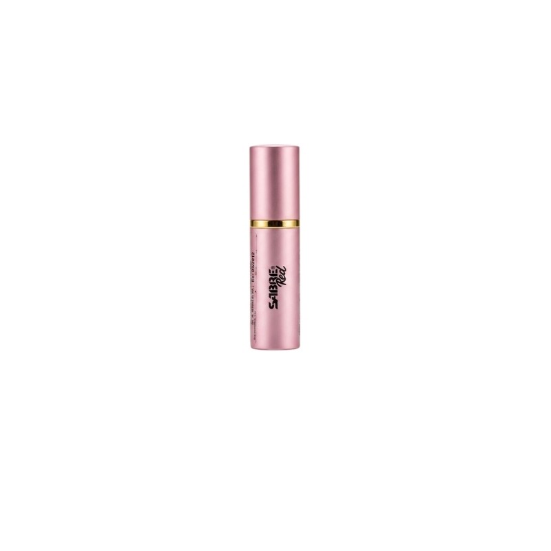 Bombe lacrymogène rouge à lèvre 2en1 SABRE RED  DÉFENSE FEMME à 19,99 €