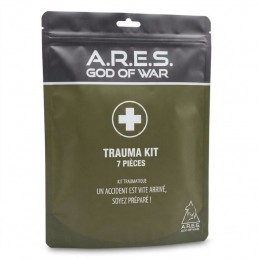 Kit médical trauma 7 pièces ARES  PREMIERS SECOURS à 70,80 €