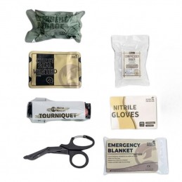 Kit médical trauma 7 pièces ARES  PREMIERS SECOURS à 70,80 €
