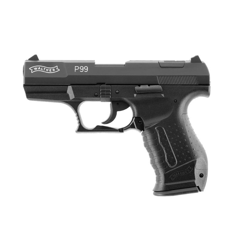 Pistolet à blanc black P99 9mm PAK avec 50 cartouches  PISTOLETS À BLANC à 198,00 €