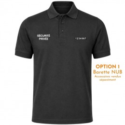 Polo FULLBLACK SÉCURITÉ PRIVÉE Ready 24  READY 24 à 18,00 €