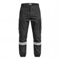 Pantalon SSIAP Sécurité Incendie LBDLS poches cuisses noir