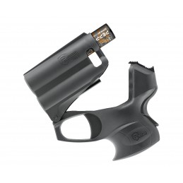 Pistolet PGS II KIT BLACK P2P avec lampe 200 lumens et bombe poivre 11 ml  ACCUEIL à 71,88 €
