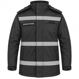 Parka SÉCURITÉ PRIVÉE Titanium ZEBRA Zebra POLAIRES - SOFTSHELLS - PARKAS à 90,00 €