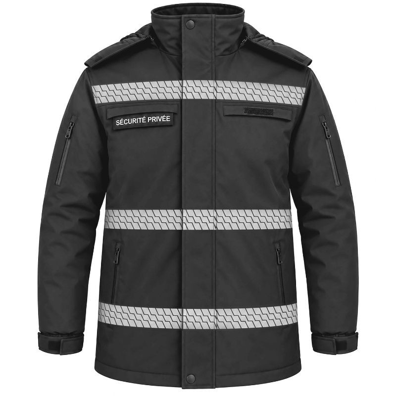Parka SÉCURITÉ PRIVÉE Titanium ZEBRA Zebra POLAIRES - SOFTSHELLS - PARKAS à 90,00 €