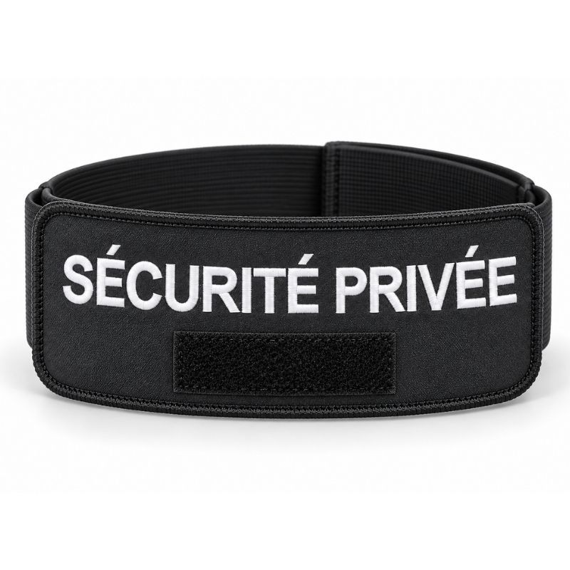 Brassard SÉCURITÉ PRIVÉE avec emplacement NUB  BRASSARDS à 9,00 €
