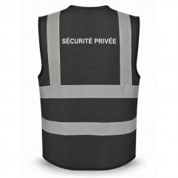 Gilet noir SÉCURITÉ PRIVÉE READY 24  GILETS à 9,90 €