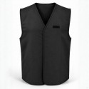 Gilet noir SÉCURITÉ PRIVÉE avec velcro NUB