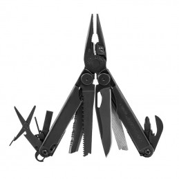 Pince Leatherman WAVE PLUS Noir 18 outils avec étui  PINCES MULTIFONCTIONS ET LEATHERMAN à 159,00 €